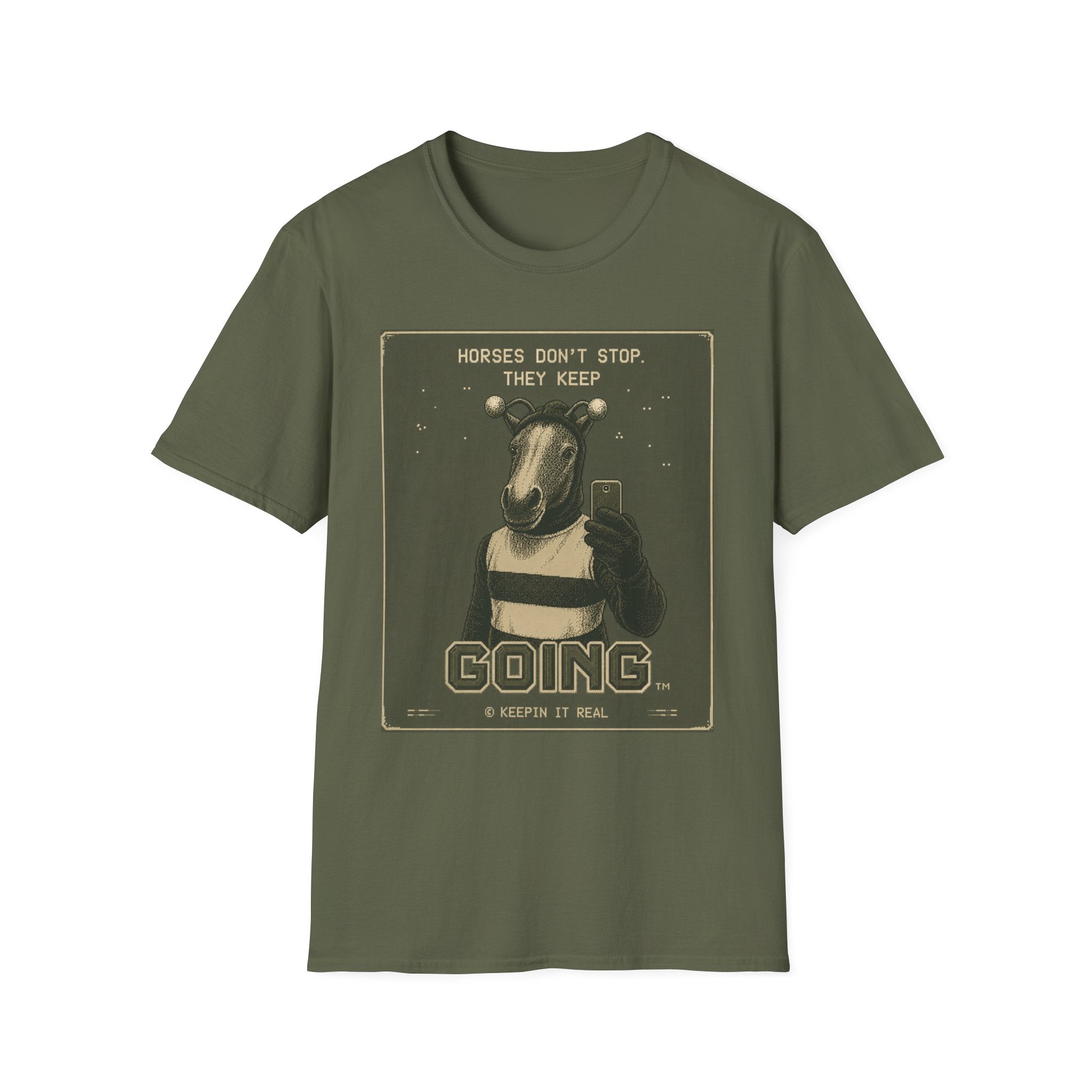 Horses Don't Stop They Keep Going Men T-Shirt