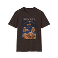 Golden Retriever Living The Life Men T-Shirt